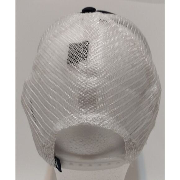 WhiteMarlie Mesh Truckers Hat Snapback Marlin Fishing Cap - Picture 6 of 9
